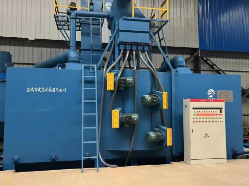 山東濟寧H型鋼拋丸機